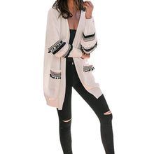 Load image into Gallery viewer, OEAK 2019 New Women Long Sleeve Knitted Cardigan Sweaters Casual Autumn Coats Outwear Fashion Winter Harajuku Veste Femme